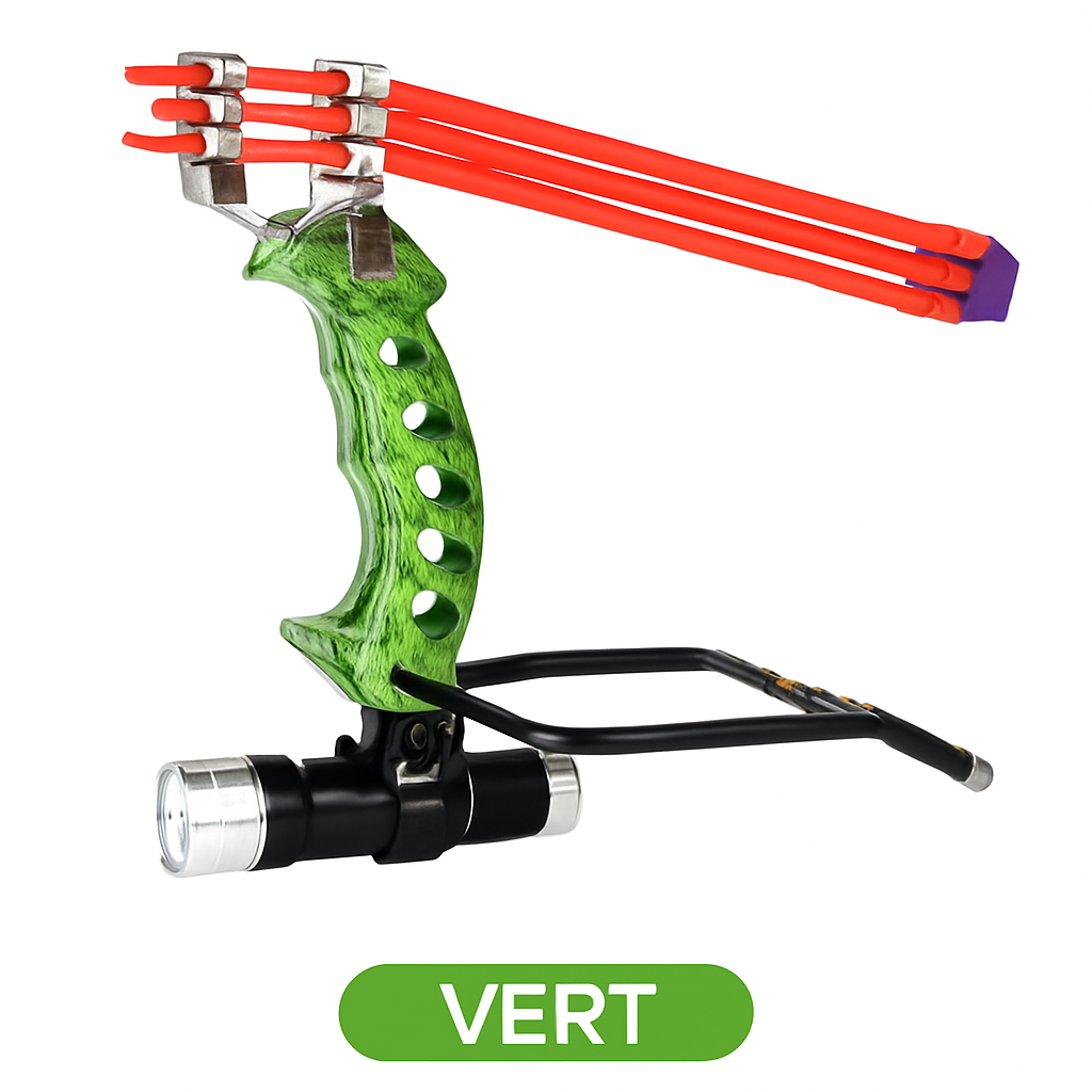 Klappbare Metall-Steinschleuder mit magnetischem Armband Vorschaubild 3