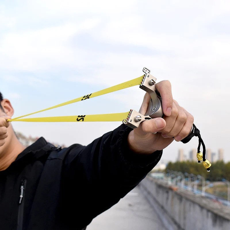 HARD-STEEL Steinschleuder aus Edelstahl Vorschaubild 4