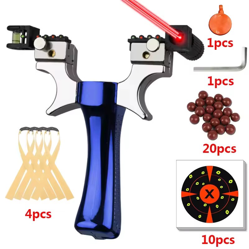 Farbige ABS-Steinschleuder mit Laser Vorschaubild 2