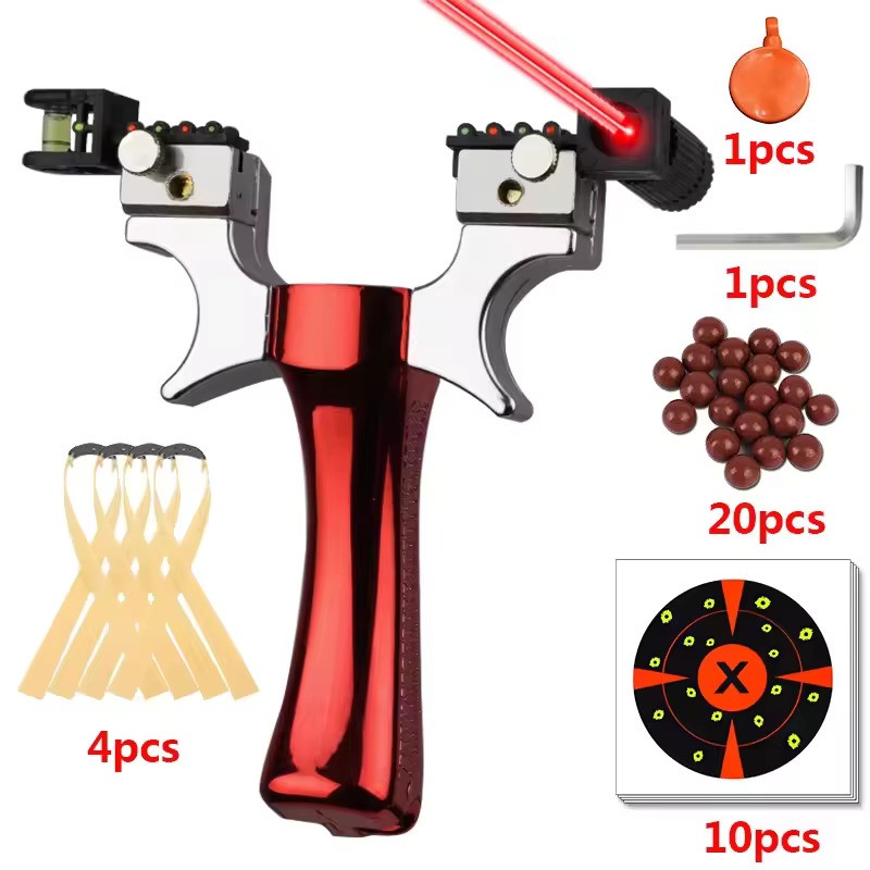 Farbige ABS-Steinschleuder mit Laser Vorschaubild 3